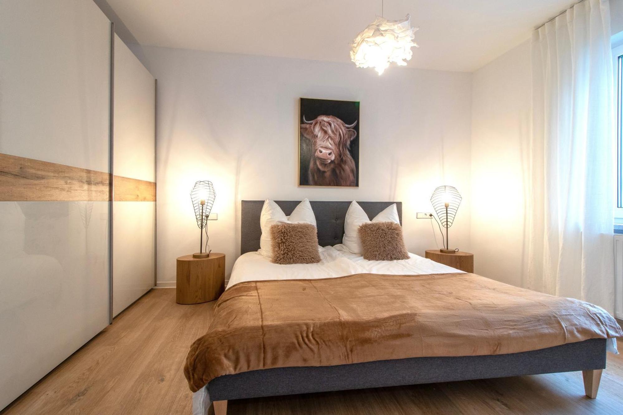 Stilvolles City-apartment I Netflix I Wlan L Stellplatz I Zentral Apartment *