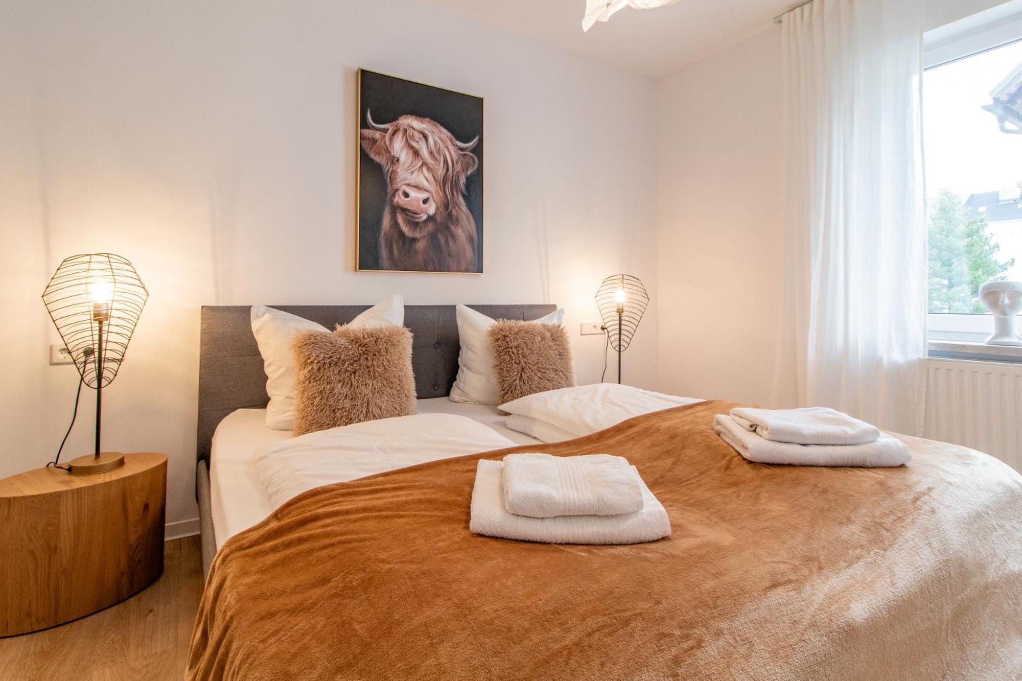 Stilvolles City-apartment I Netflix I Wlan L Stellplatz I Zentral