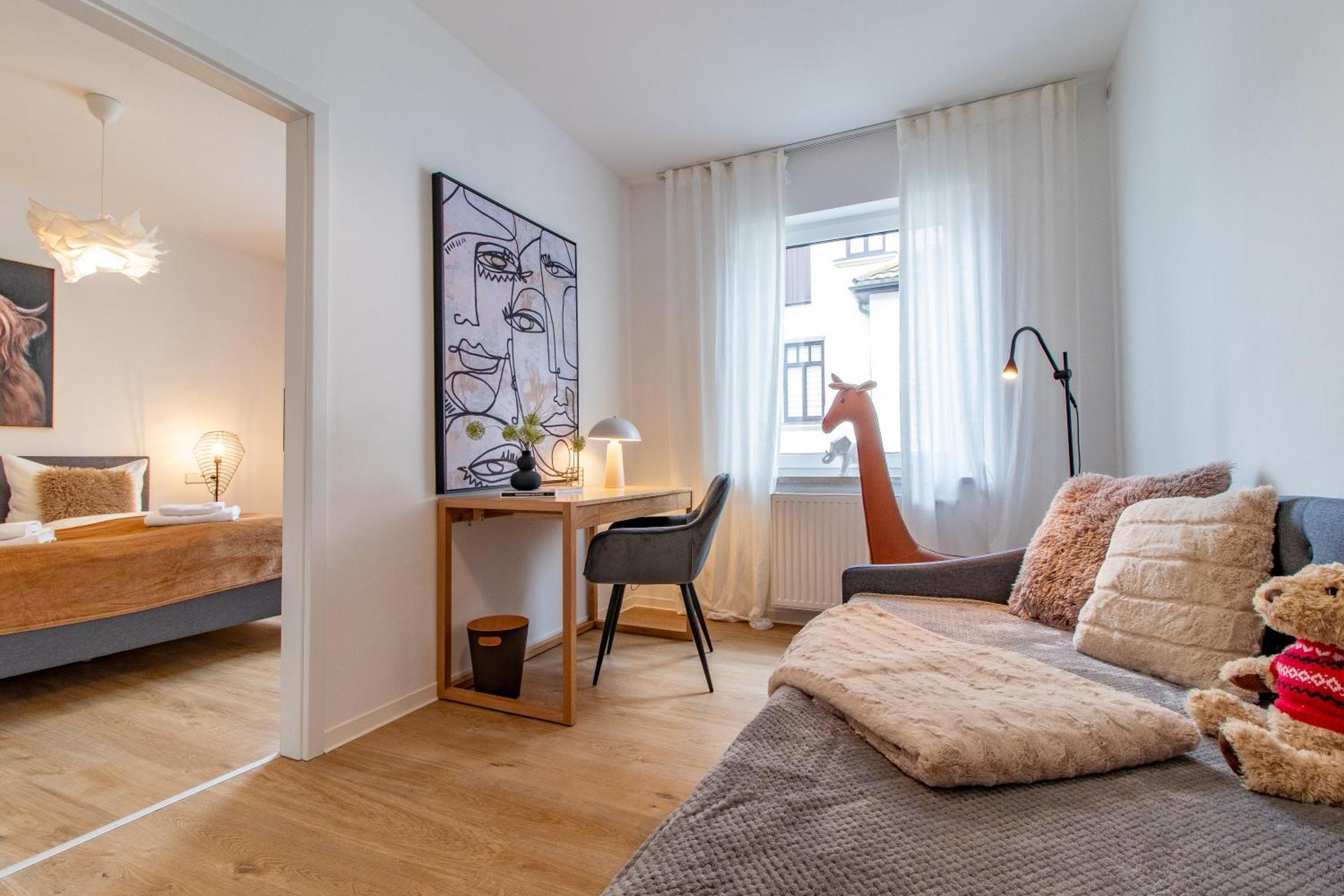 Apartment Stilvolles City-apartment I Netflix I Wlan L Stellplatz I Zentral