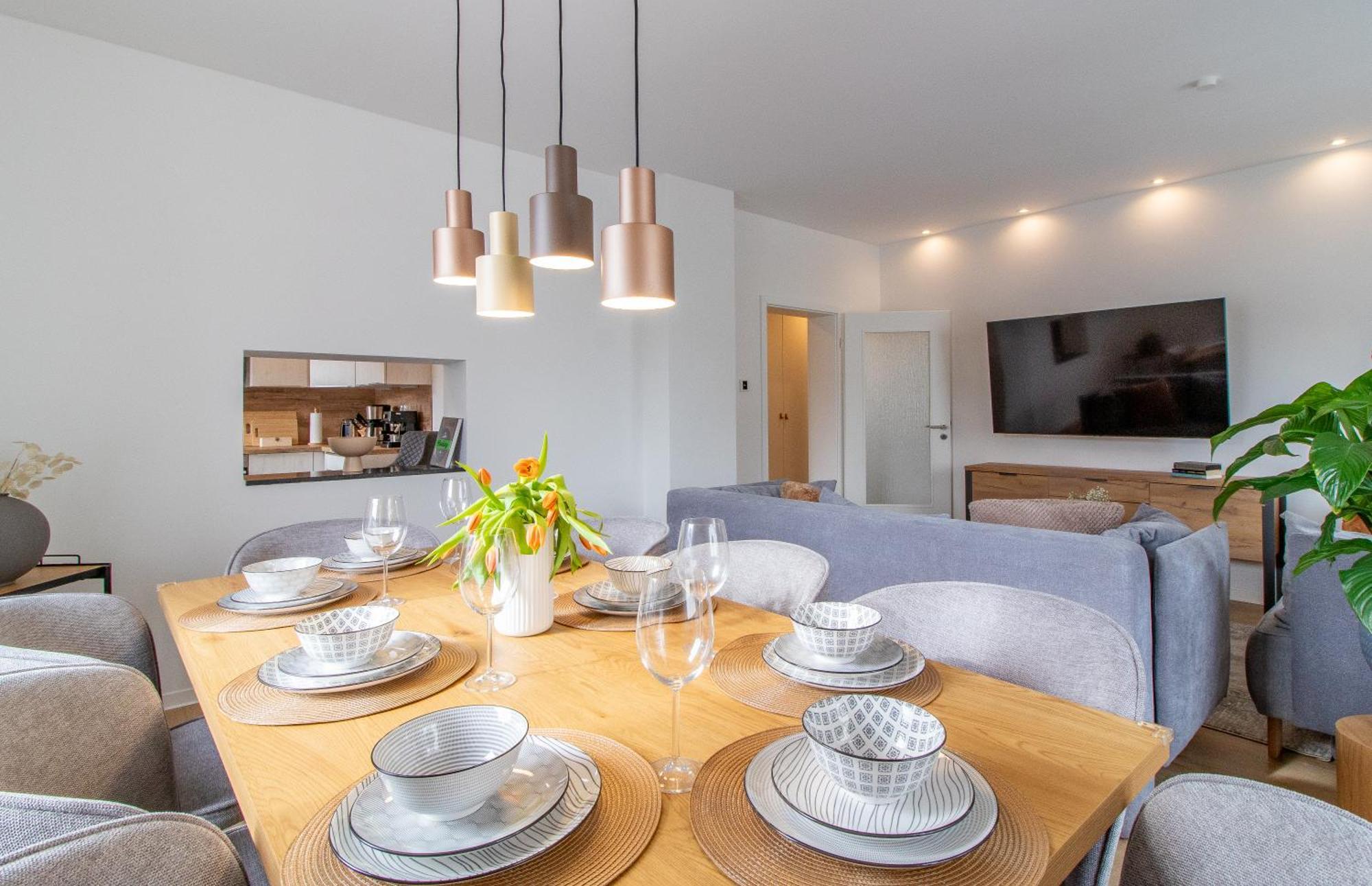 Stilvolles City-apartment I Netflix I Wlan L Stellplatz I Zentral