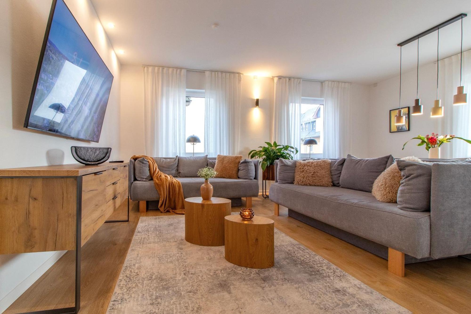 Apartament Stilvolles City-apartment I Netflix I Wlan L Stellplatz I Zentral Schwarzenberg (Saxony)